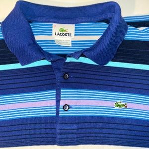Lacoste Striped Shirt men’s size medium